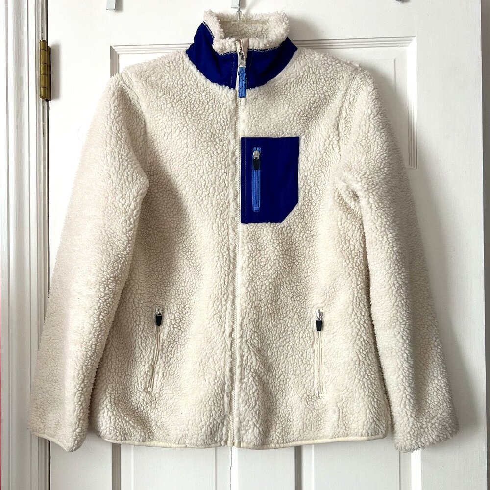 Old Navy Cream Sherpa Jacket
